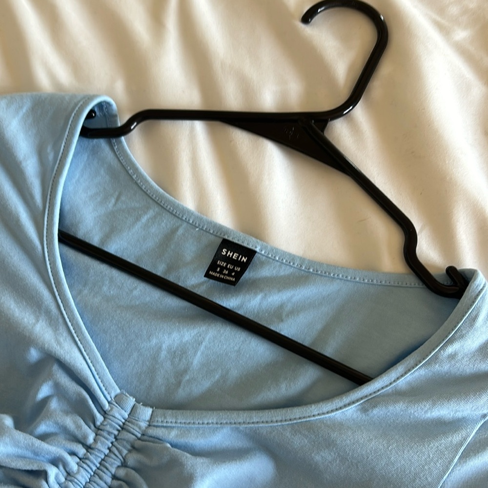 SHEIN, light blue, top. Size: S